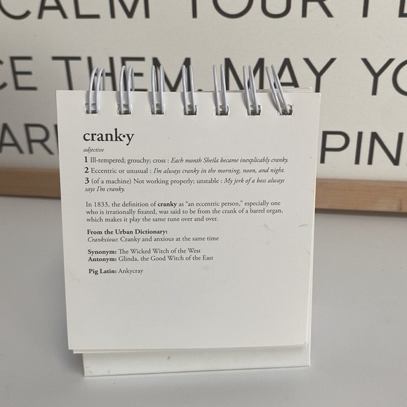 THE DAILY MOOD Desktop Flipchart - 47 Moods- Desk Accessories - Picture 8 of 8